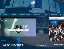 Tablet Screenshot of bsideliquorlounge.com